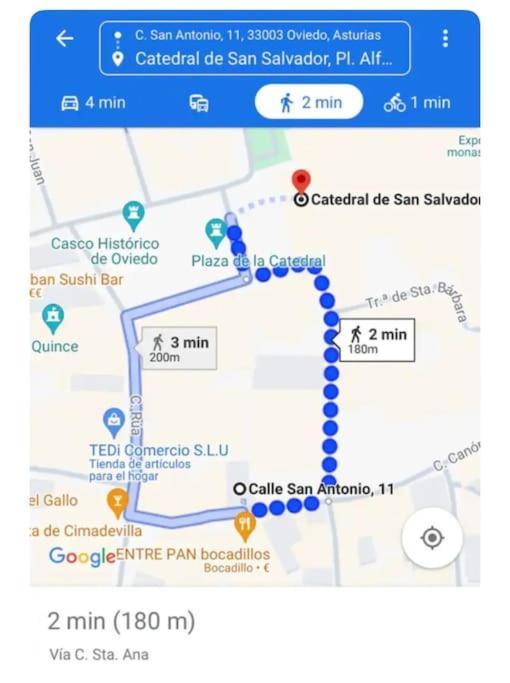 Nuevo! Piso Al Lado De Catedral - Oviedo Leilighet Eksteriør bilde